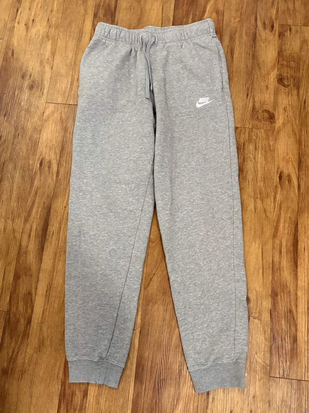 Nike Gray Fleece Jogger Pants